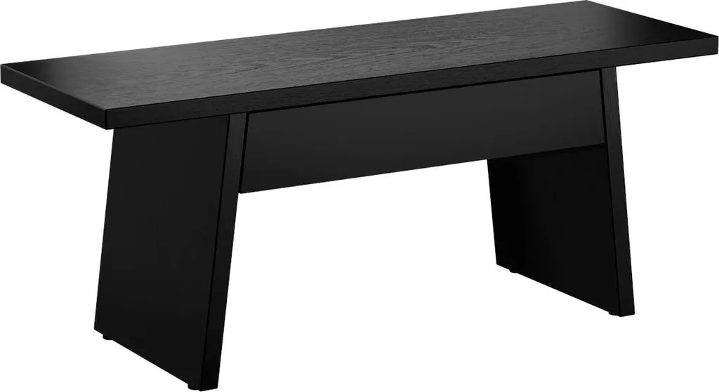 Gagner de la place en salle de bain avec le banc à tiroir VitrA 90 cm Noir