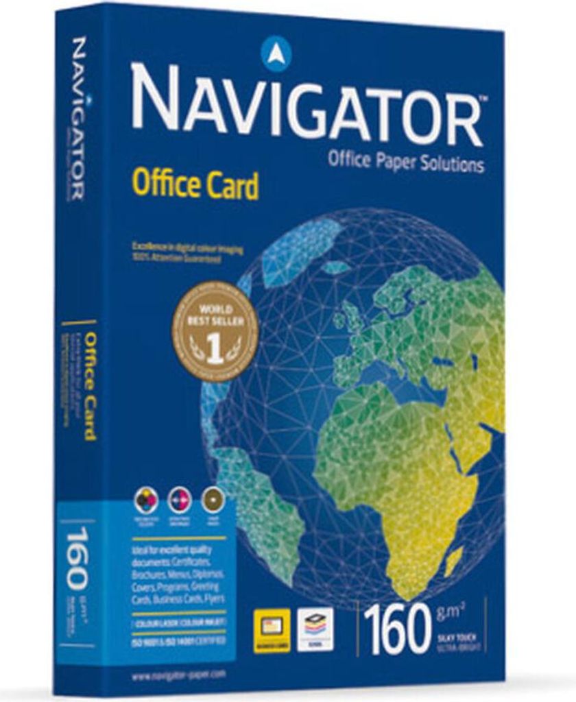 Navigator OFFICE CARD carta inkjet A4 (210x297 mm) Opaco Immagine del prodotto 