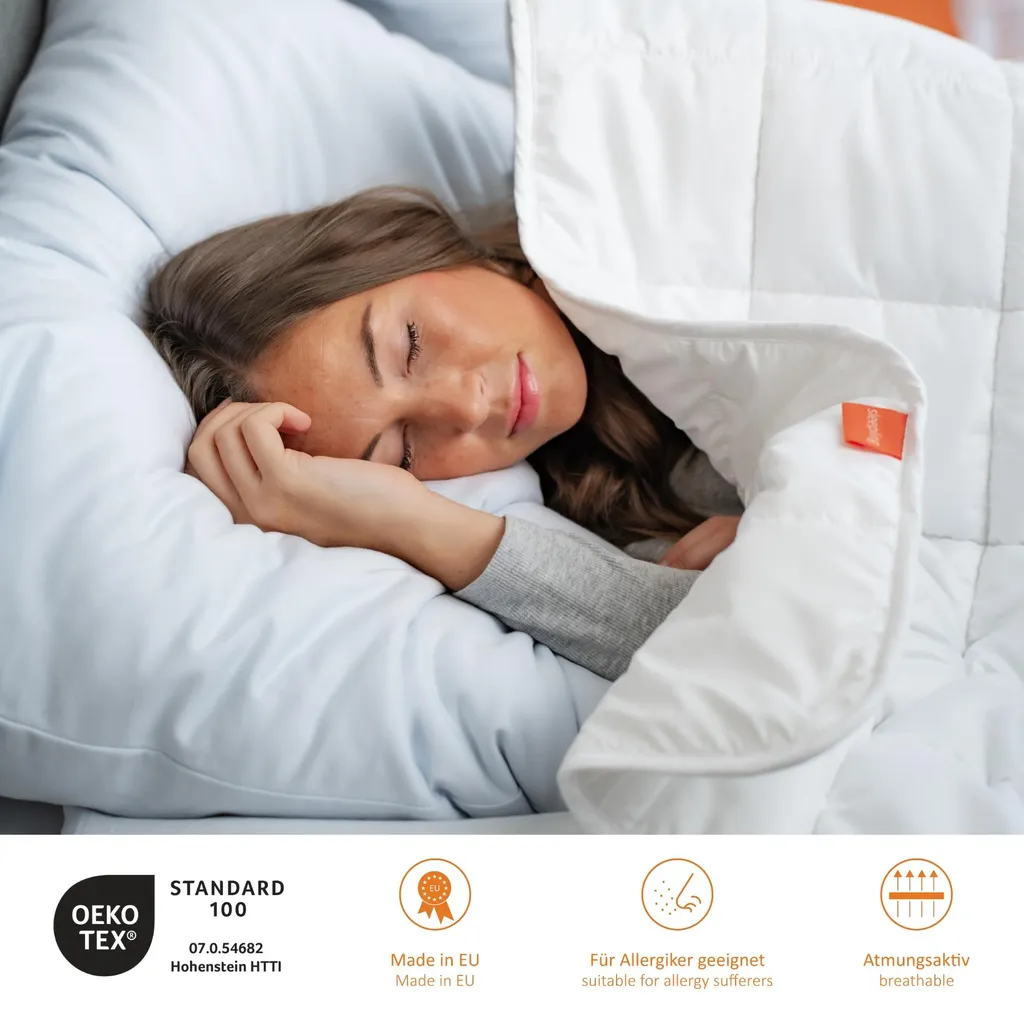 Dormi Meglio: Set 2 Cuscini Sleepling 65x65 Microfibra Traspirante - 2