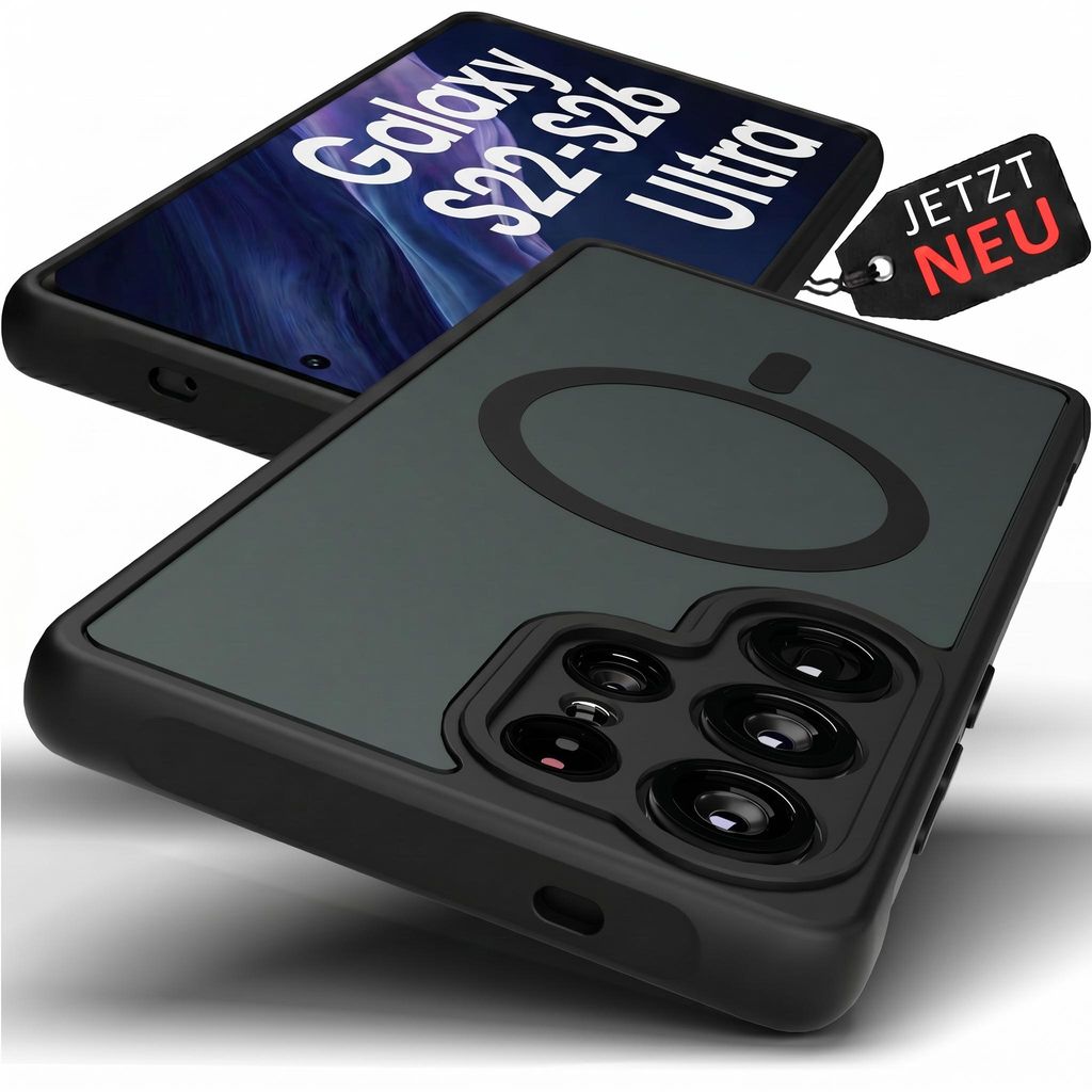 Hülle für Samsung Galaxy S26 ULTRA - MagSafe Case Schwarz Produktbild 