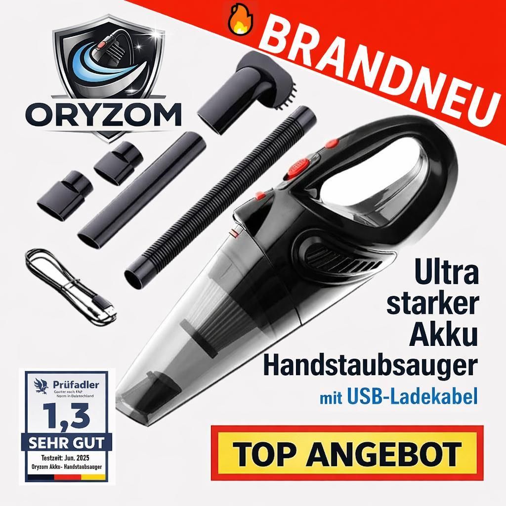 Oryzom™ dobíjecí ruční vysavač Ultra výkonný bezdrátový Obrázek produktu 