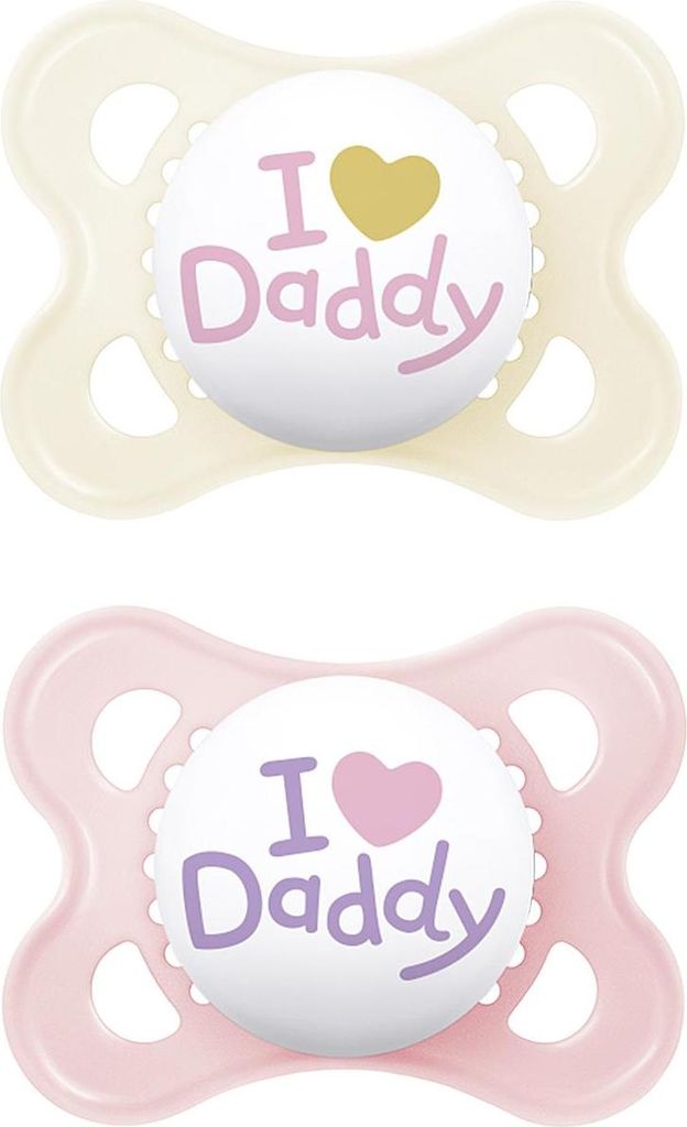 MAM Babyartikel GmbH, Industriegebiet 1 MAM Original Silikon, 0-6 Mon., 2 Stk, Daddy rose Sonstige