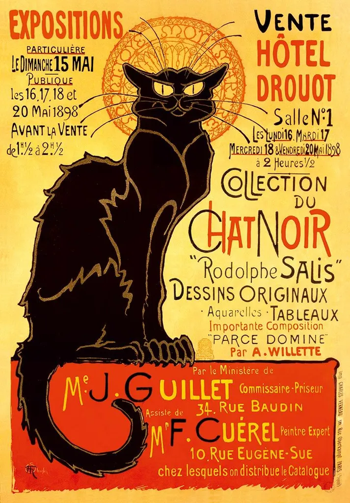 D-Toys Puzzle 1000 pièces Affiche Vintage Hôtel Drouot aux enchères