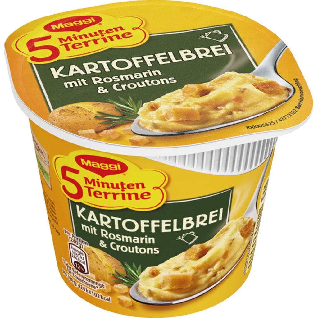 Maggi 5 minuten terrine kartoffelbrei mit kaufland de