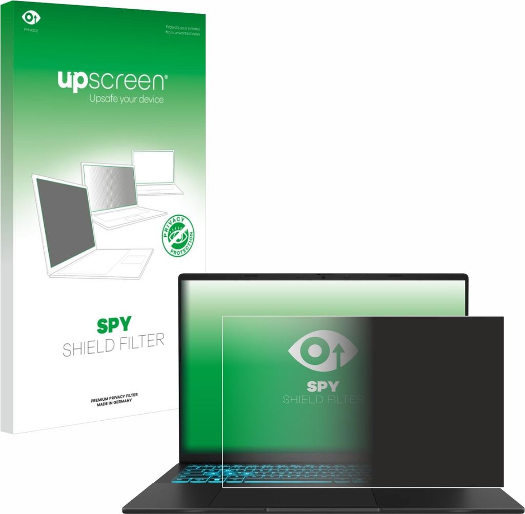 upscreen Blickschutzfilter für ASUS V16 V3607 Anti-Spy Privacy Filter Sichtschutz Blaulicht-Schutz
