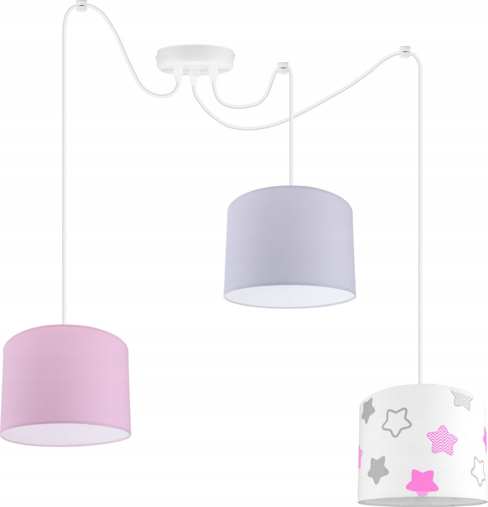 Loft Kinder-Deckenhängelampe, Spinnenschirm