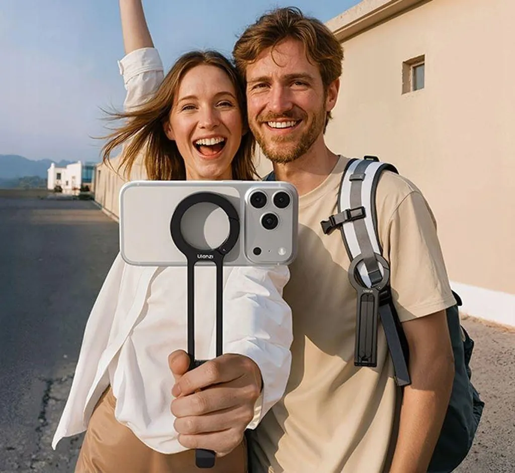 Support iPhone MagSafe pour Vlogging et Selfie Grip Métal ULANZI MA57 - 12