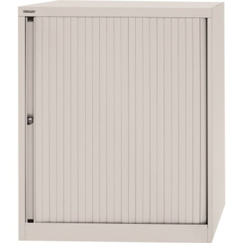BISLEY Rollladenschrank EuroTambour Maße: 80 x 103 x 43 cm (B x H x T) Anzahl der Fachböden: 2 Fachböden