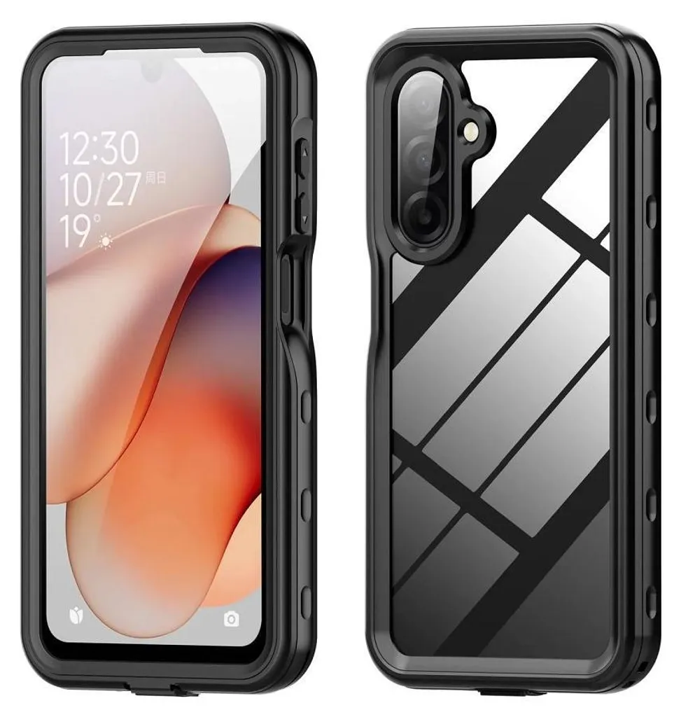 Coque de Sport pour Samsung A17 Shellbox Étanchéité Mer et Piscine Noir