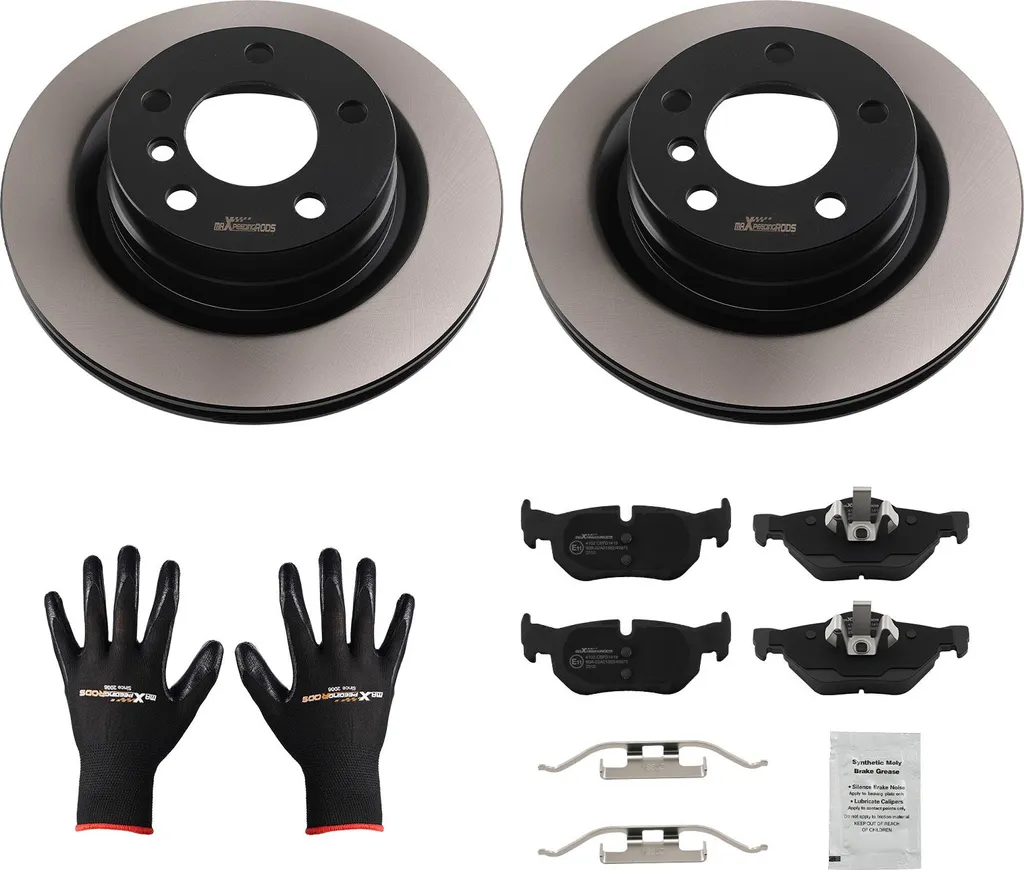Pack Freinage Arrière BMW E90 E87 pour Remplacement Disques et Plaquettes - 2