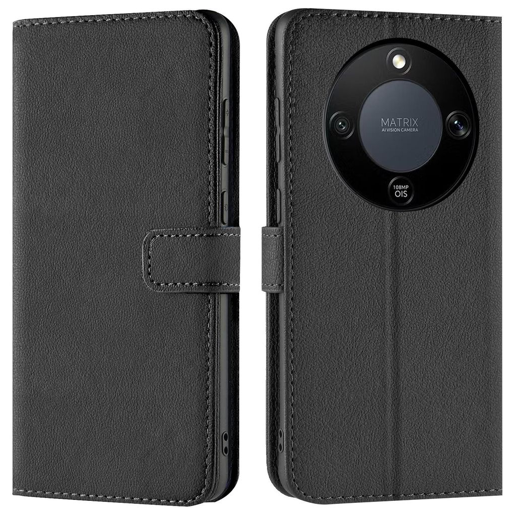 Book Case für Honor Magic 8 Lite Hülle Flip Cover Handy Produktbild 