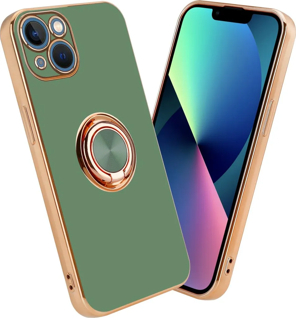 Custodia iPhone 13 Mini Verde Cadorabo: Protezione e Stile Magnetico