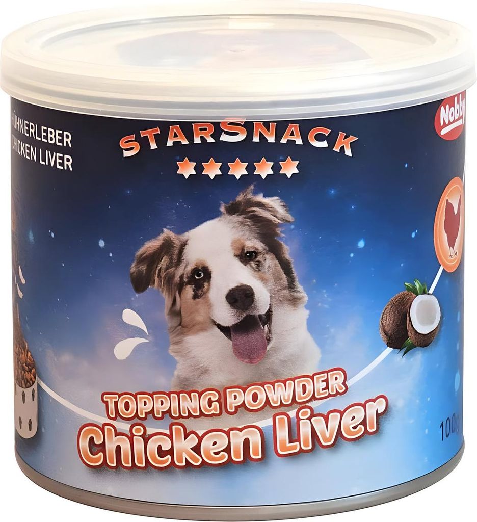 Nobby StarSnack TOPPING POWDER Chicken Liver 100 g Produktbild 