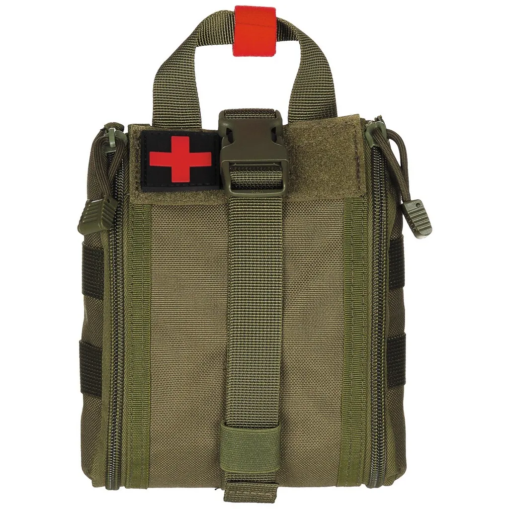 Tasca Medica MOLLE MFH Oliva - IFAK Piccola per Kit Emergenza