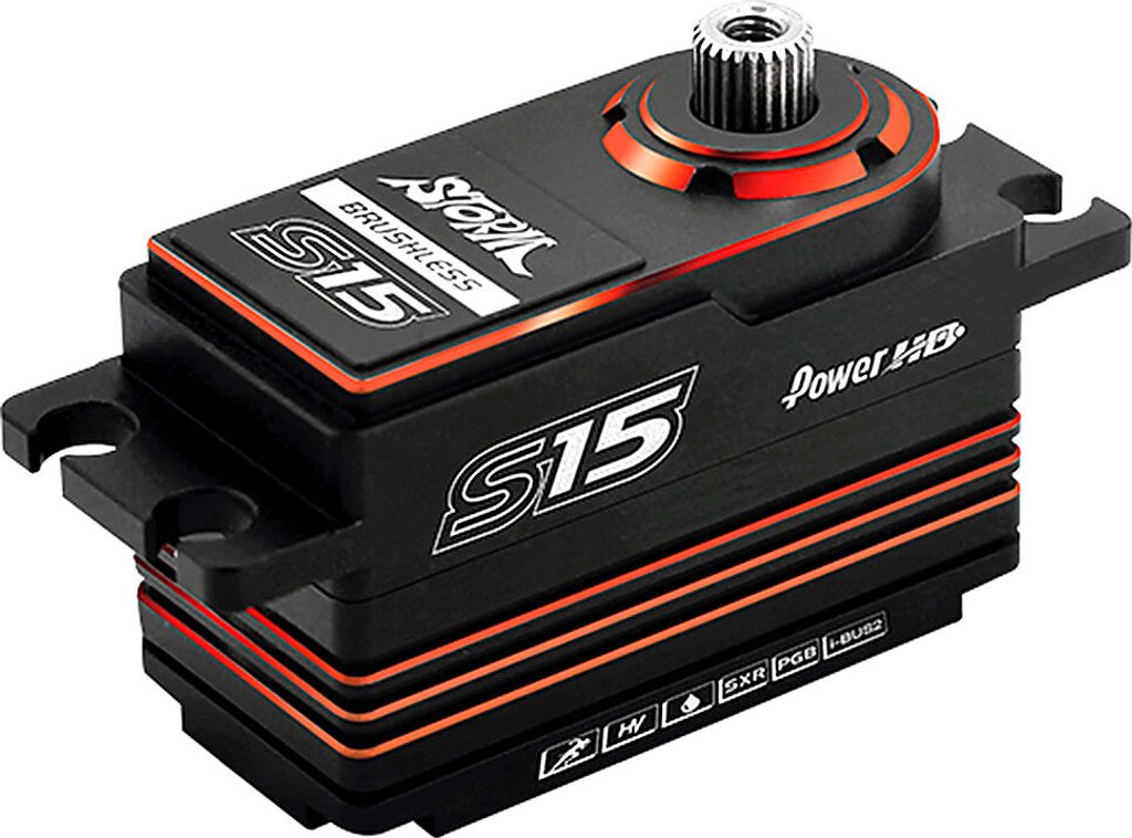 Power HD S15 Red HV CNC Brushless Digital Servo 16.5KG/0.05sec/8.4V