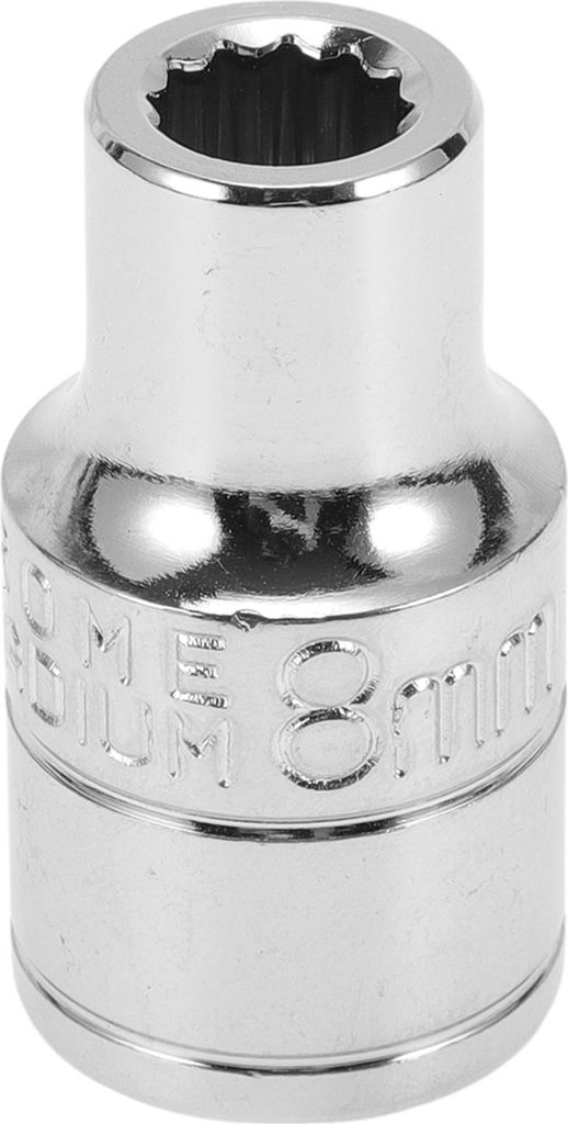 Universelle Schlagschrauber-Hardware-Werkzeug 38mm langlebiger Chrom-Vanadium-Stahl Silberton 1 Stš¹ck 12-Punkt 8mm fš¹r Auto Motorrad Dirtbike...