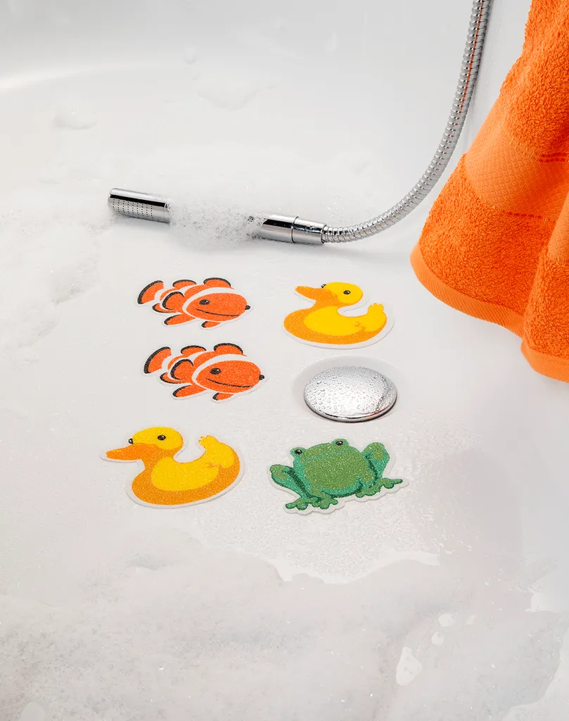 Adesivo murale bambini Kit acquario con pesci colorati