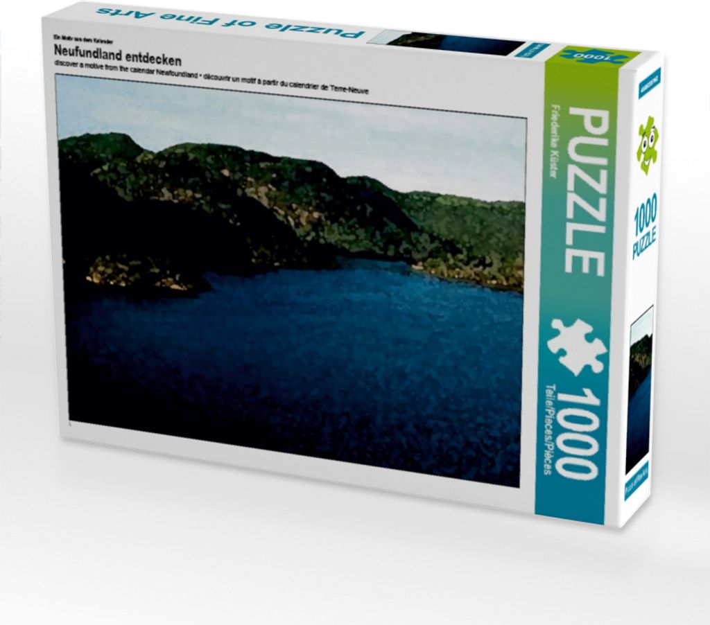 Calvendo Ein Motiv aus dem Kalender Neufundland entdecken 1000 Teile Puzzle quer 640x480mm, Küster Friederike; 7311304