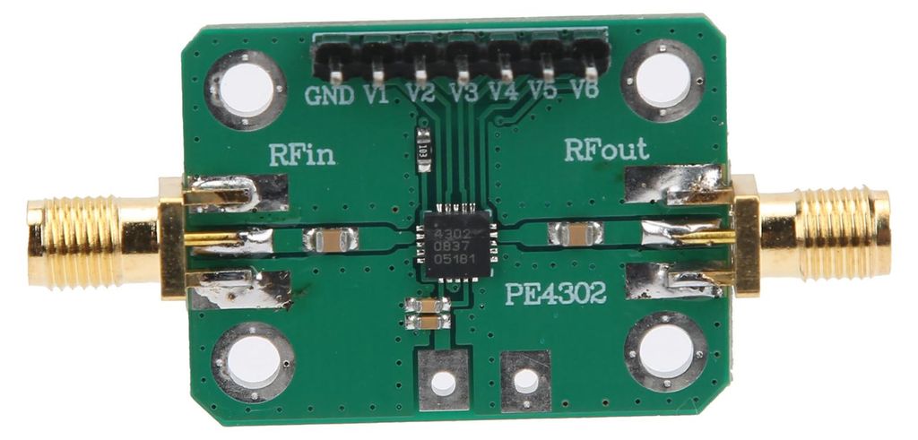 HF-Dämpfungsglied, numerische Steuerung, parallele Sofortmodus-Elektronikkomponente PE4302