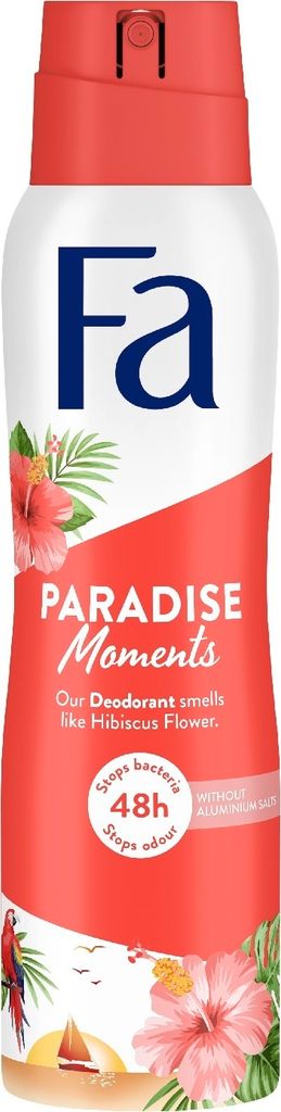 Fa Paradise Moments Hibiskusblüten-Spray Deodorant, 150ml Produktbild 