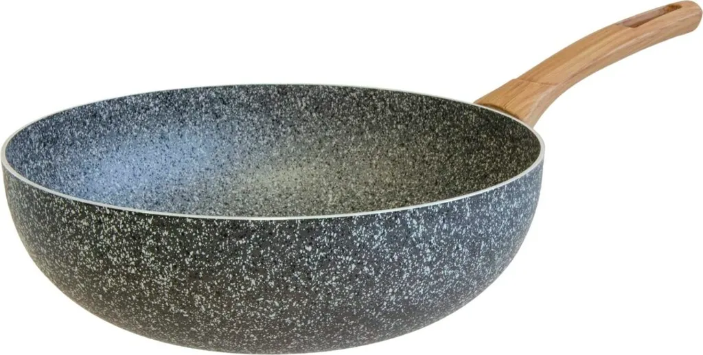 Wok DOMO Ecopan 28 cm avec Revêtement Antiadhésif Haute Performance