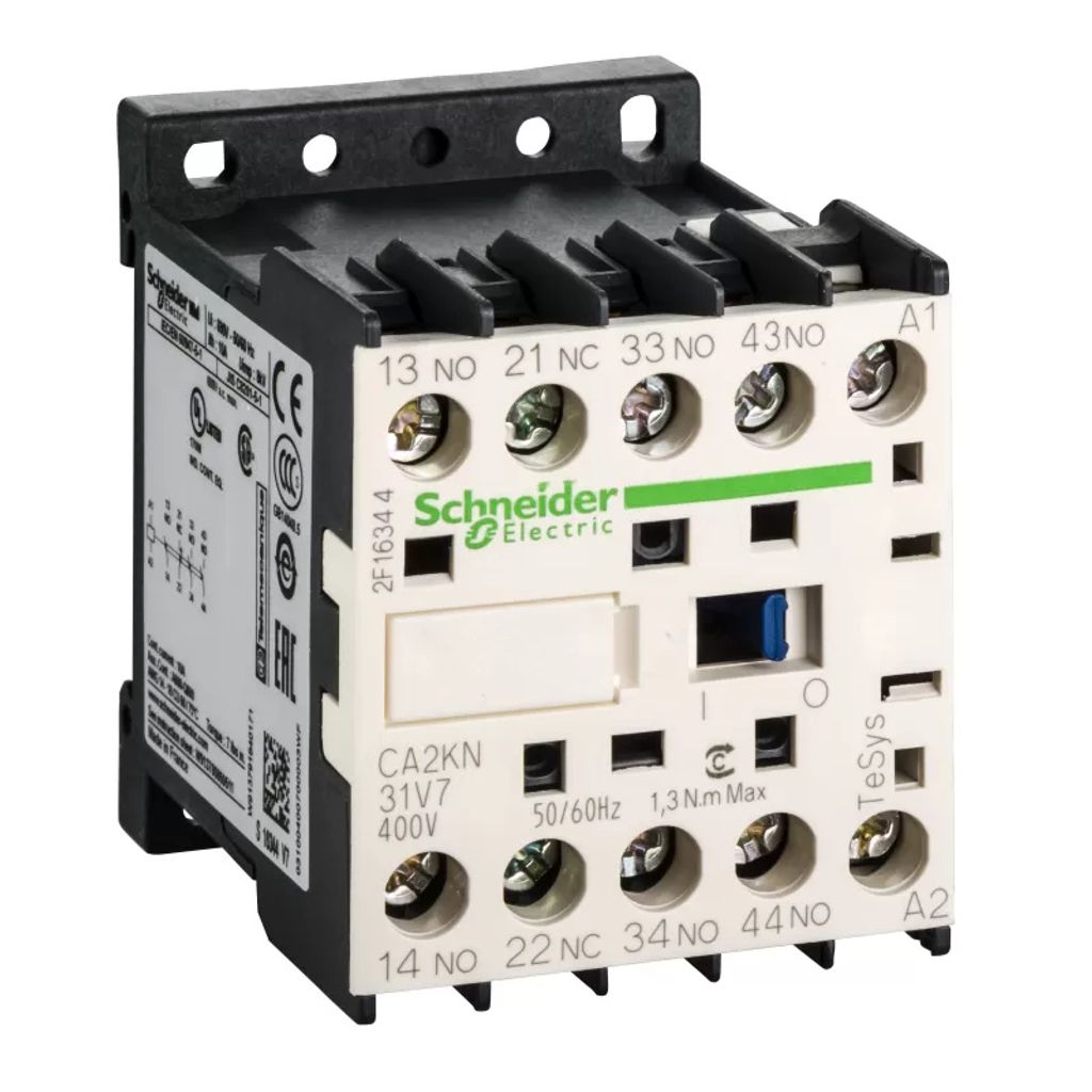 Schneider Electric Hilfsschütz, 3S+1Ö, 400V 50/60Hz CA2KN31V7