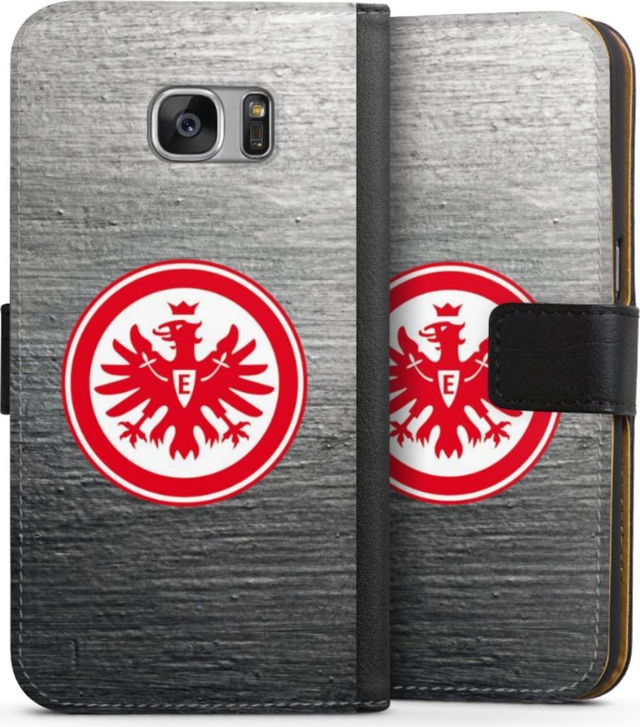 DeinDesign Klapphülle für Samsung Galaxy S7 Handytasche Lederhülle Tasche Eintracht Frankfurt Logo SGE
