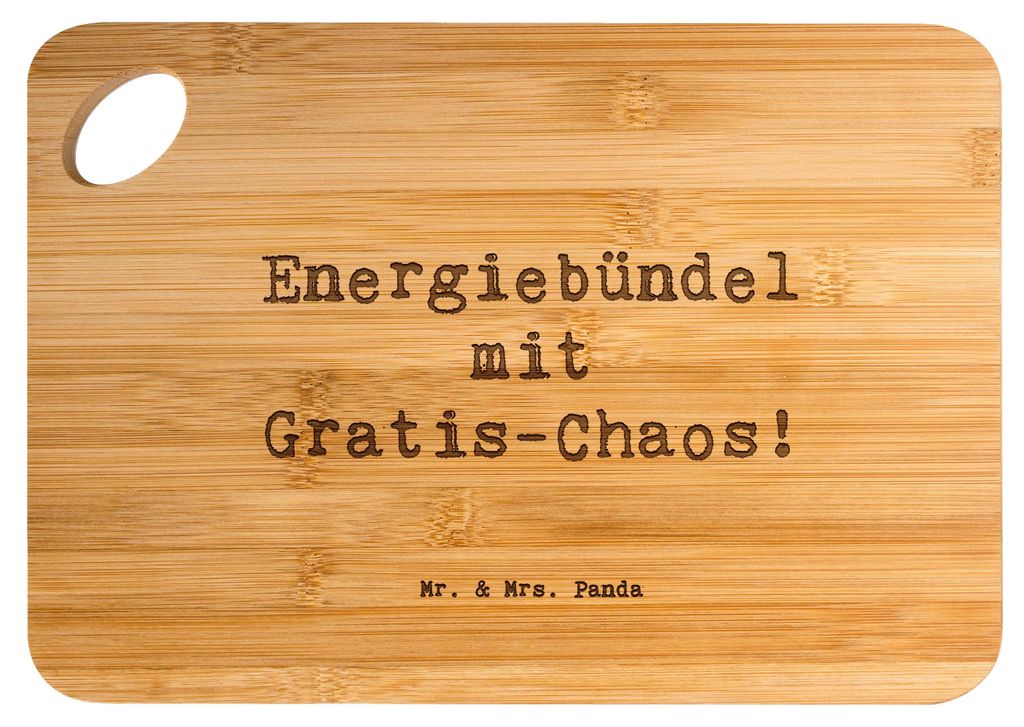 Mr. & Mrs. Panda holzschneidebrett Spruch Kinder Produktbild 