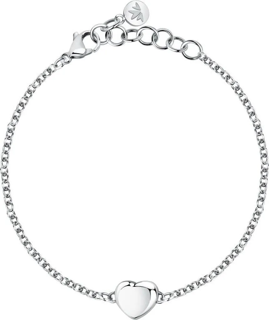 Bracelet Istanti SAVZ12 en acier avec pendentif cœur Morellato