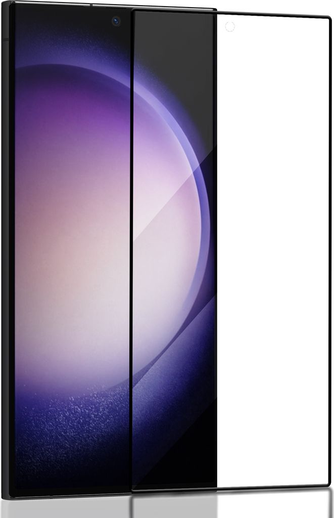 1-Pack Displayschutzfolie fur Samsung S23 Ultra aus 9H gehärtetem Glas