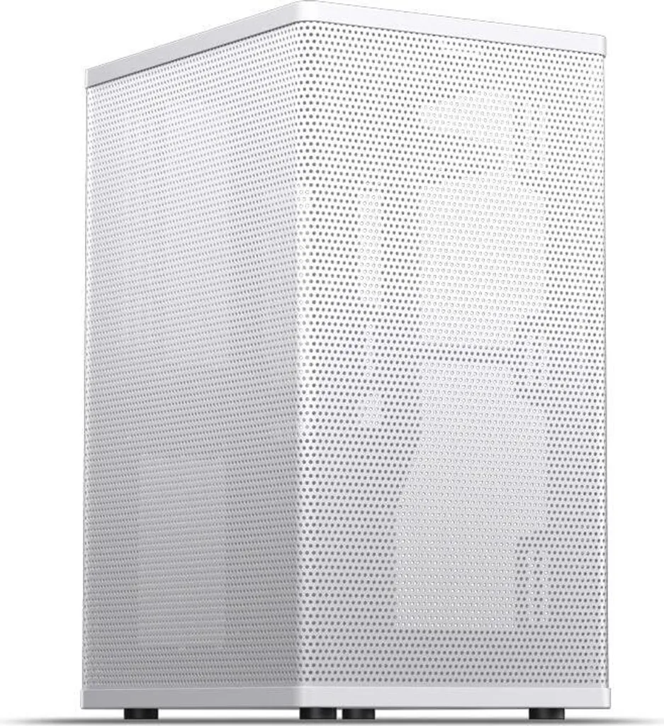 Jonsbo VR3 - Mini Tower - PC - Bianco - ITX - Acciaio - Casa - Midi/Minitower - ITX
