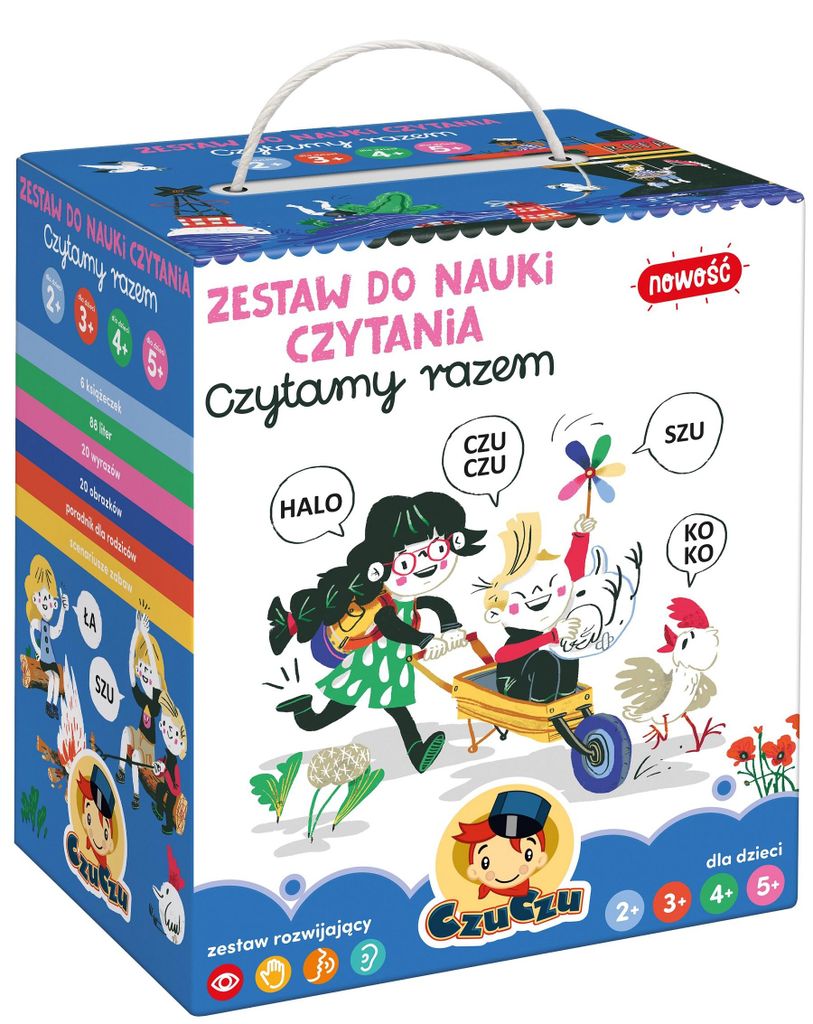 Zestaw edukacyjny Czytamy Razem 2+ Bright Junior Media Produktbild 
