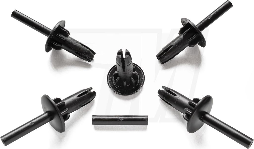 5x Befestigungs Spreizniet Clip für Audi A3 Stoßstange | 8L0807300