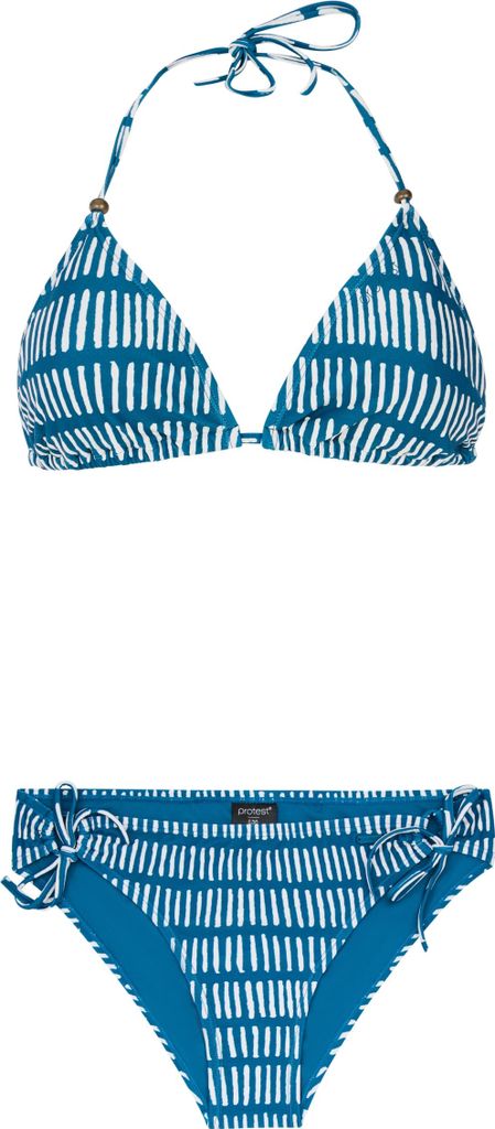 Protest Dada Triangle Bikini Blau L Frau Blau L