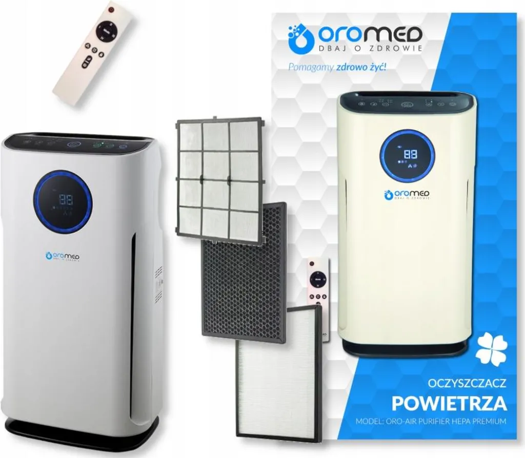 Purificateur d'air Oromed ORO-AIR HEPA : Stop pollution et odeurs