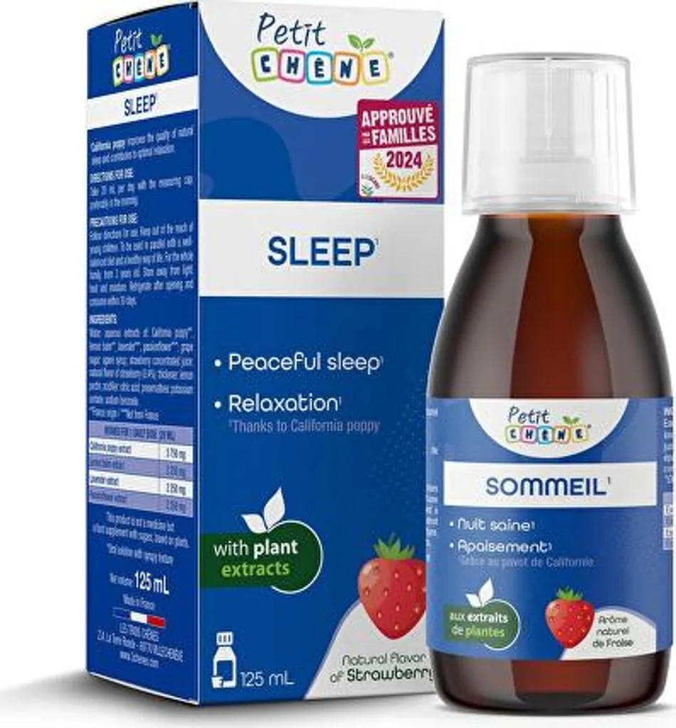 Sirop pour enfants favorisant le sommeil Sleep 125 ml - Solution Douce