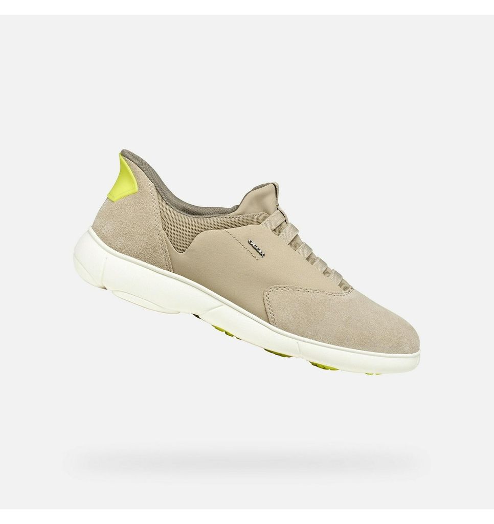 Geox Beige Herren-Sneaker Nebula 2.0 Plus 47