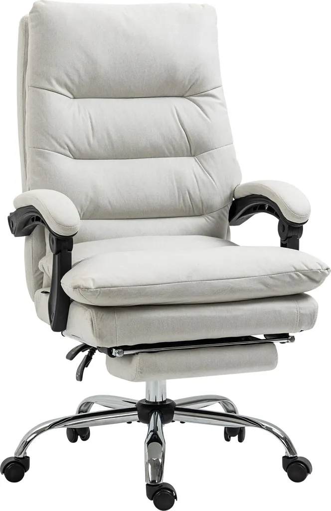 Chaise de bureau inclinable 135° et massante, charge 120kg, Fortuna Lai