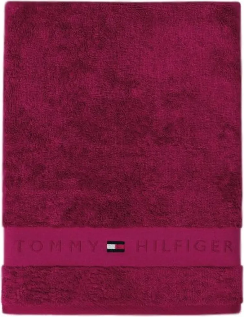 Serviette de toilette Tommy Hilfiger 9502911 idéale pour sport et spa