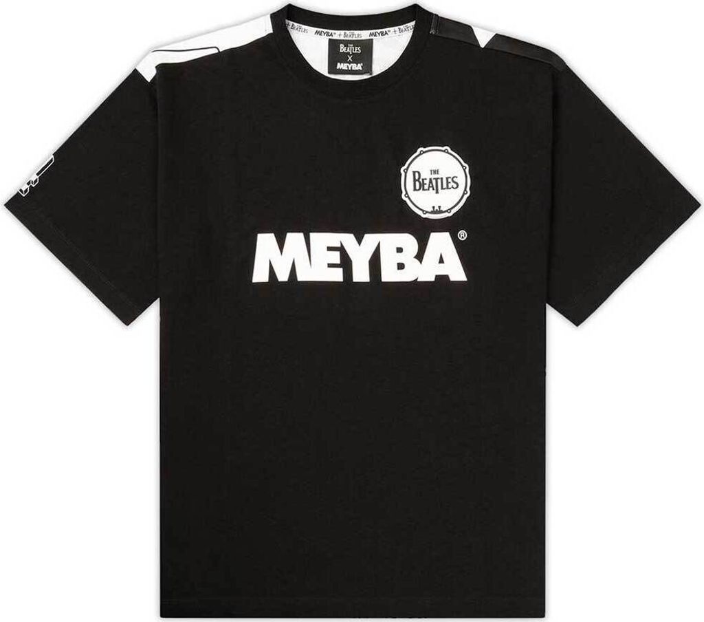 The Beatles - "Meyba" T-Shirt für Herren/Damen Uni RO11038 (M) (Schwarz)