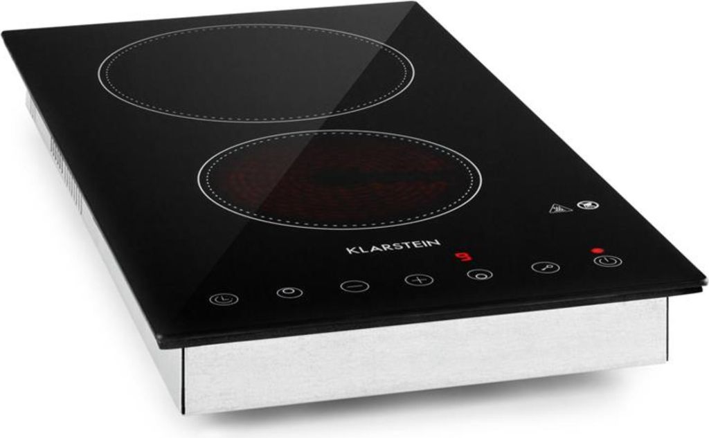 Klarstein Vitrokeramická varná doska, 2-zónové elektrické Obrázok produktu 