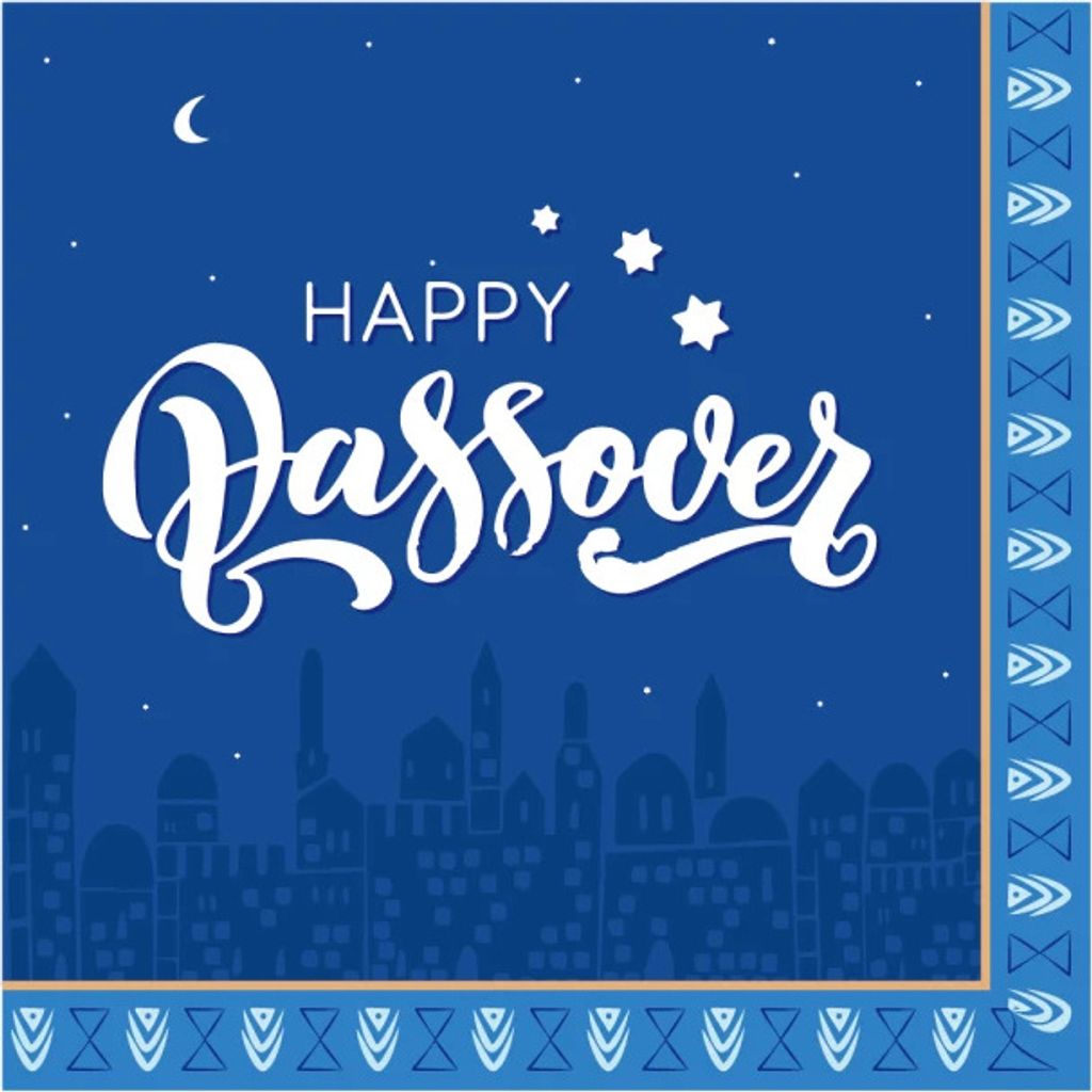 Blaue Party-Serviette für Pessach. Dekorieren | Kaufland.de