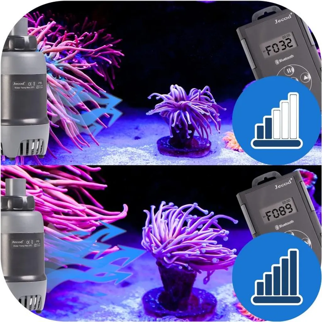 Jecod DXP-8000 Bluetooth: Pompa Smart per Acquari di Design - 4