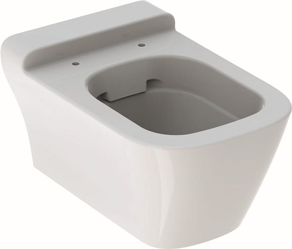 Geberit Wand-Tiefspül-WC MYDAY Rimfree, geschlossene Form weiß