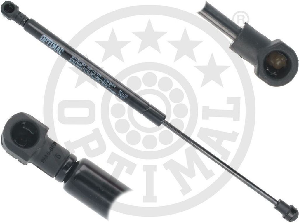 OPTIMAL Gasfeder Heckscheibe Gasdruckfeder AG-51272 beidseitig für KIA SORENTO I (JC) 361mm