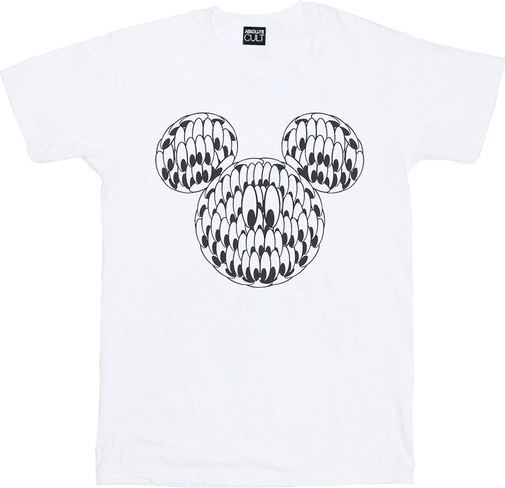 Disney - "Head Of Eyes" T-Shirt für Damen BI37614 (L) (Weiß)