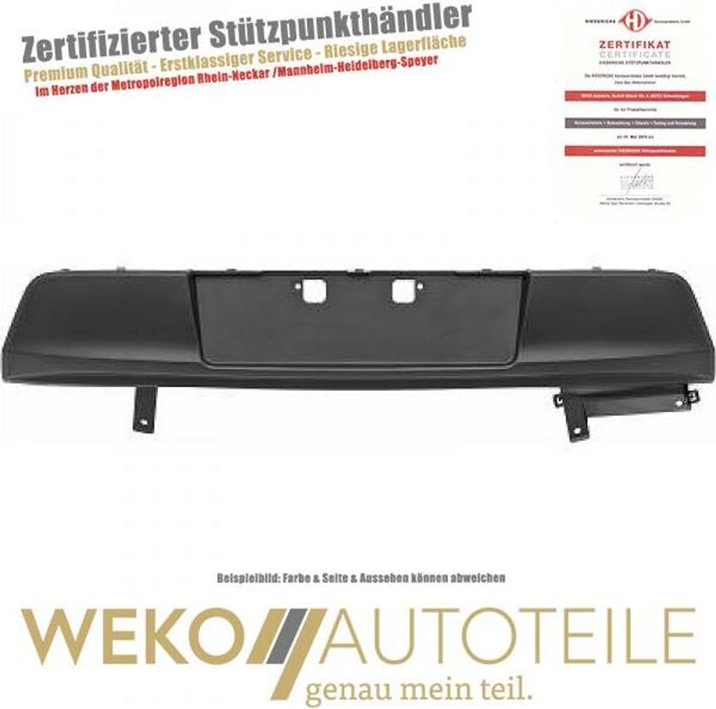 Blende Stoßstange hinten DIEDERICHS 6660066 für TOYOTA