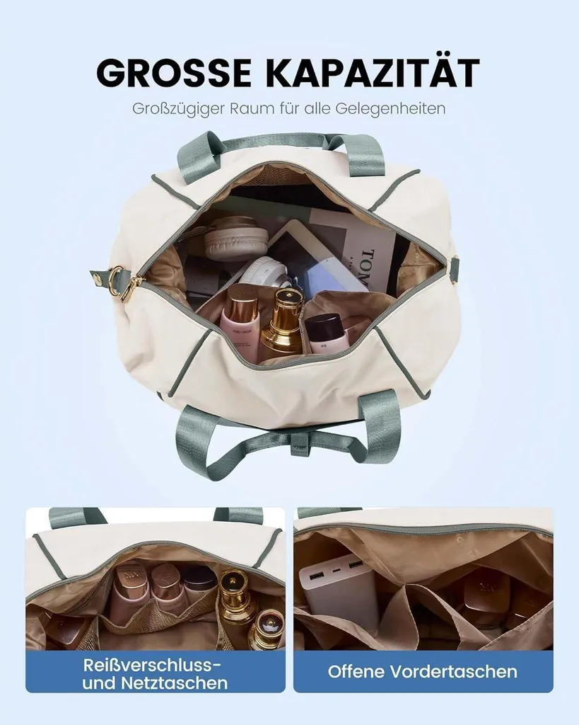 Sac cabine 40x20x25 extensible avec compartiments pour vol Ryanair - 9
