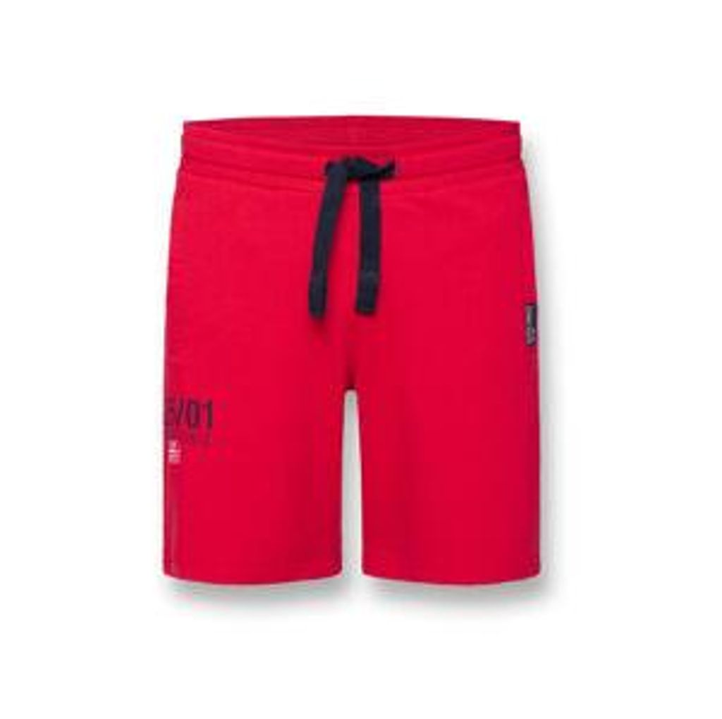Camp David  Herren Sweatshort Größe:L Farbe:rot Produktbild 
