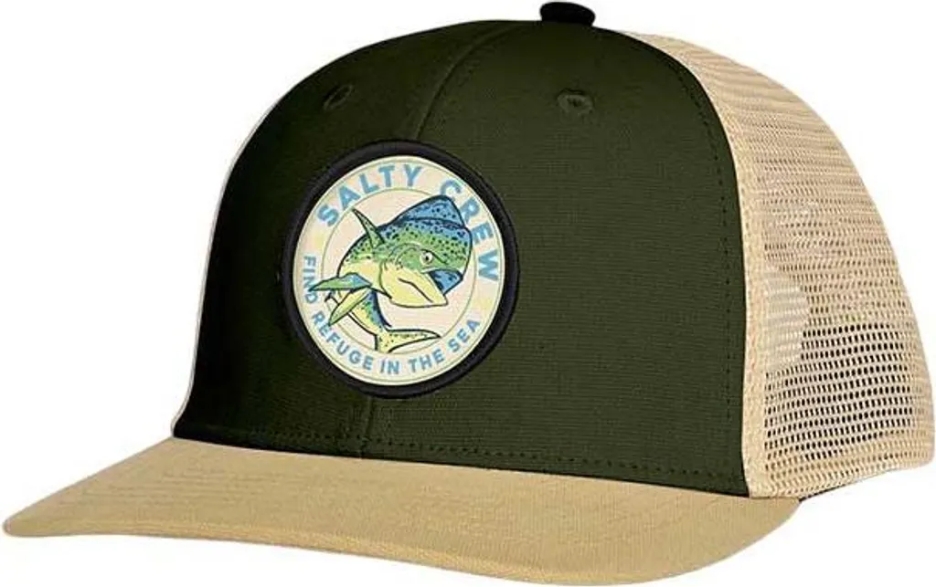 Salty Crew Mahi Club Casquette Retro Trucker Vert Homme Taille Unique